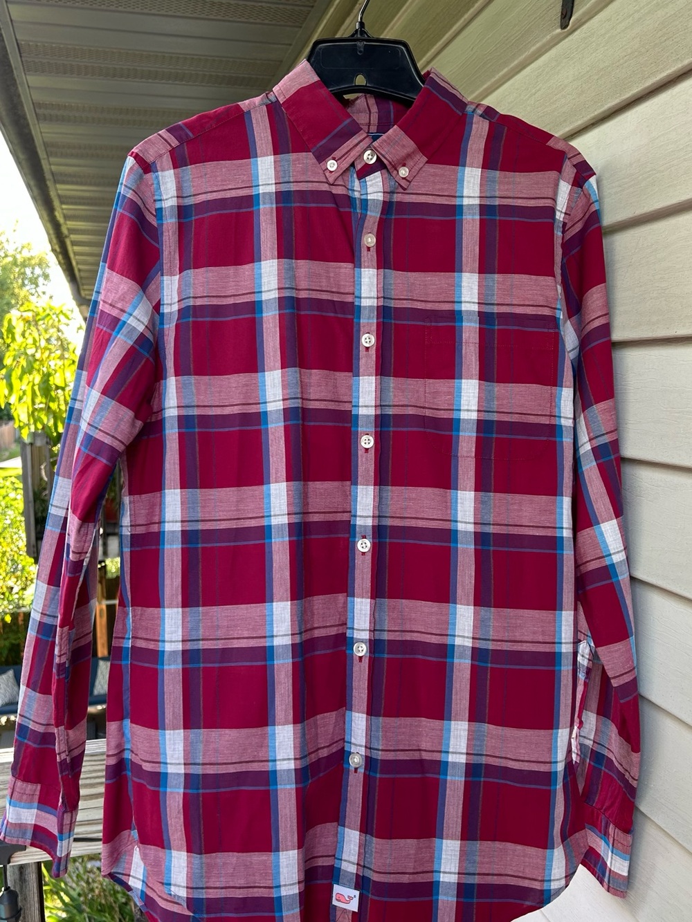Vineyard Vines Slim Fit Murray Plaid Premium Classic Lightweight Men’s Sz Small.